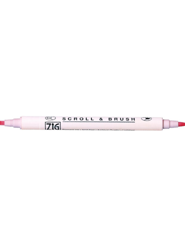 ZIG Scroll & Brush – Babyrosa