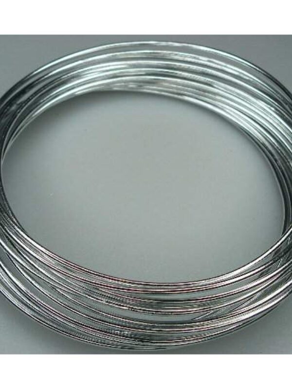 Aluminium wire 2 mm x 5 m silver