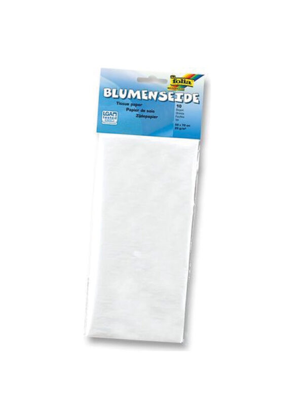 Tissue paper 50 cm x 70 cm P/10 white