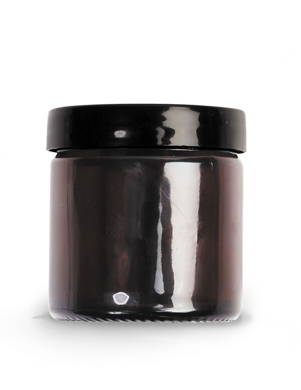 Glass ointment jar with lid 60 ml