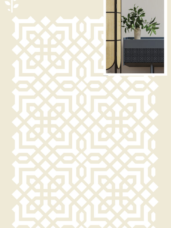 Decor stencil A4 20cm x 30cm – Marrakech