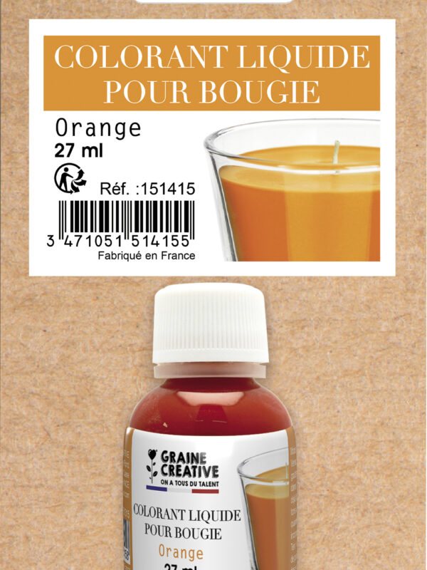 Skin liquid colorant orange 27 ml