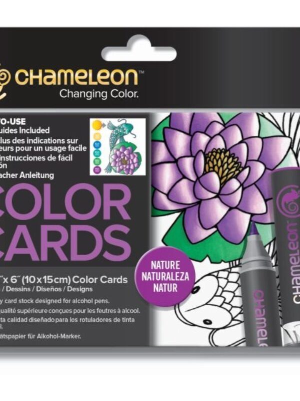 Chameleon color card - nature