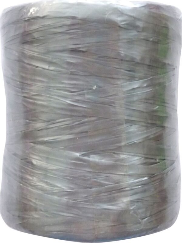 Polypropylene raffia 40g – Silver grey 165