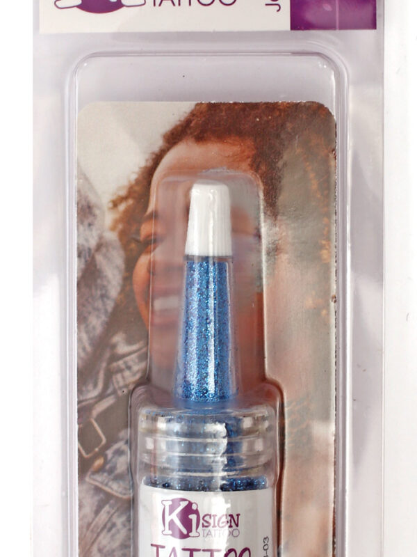 Paillettes pour tatouage 7 ml – Bleu