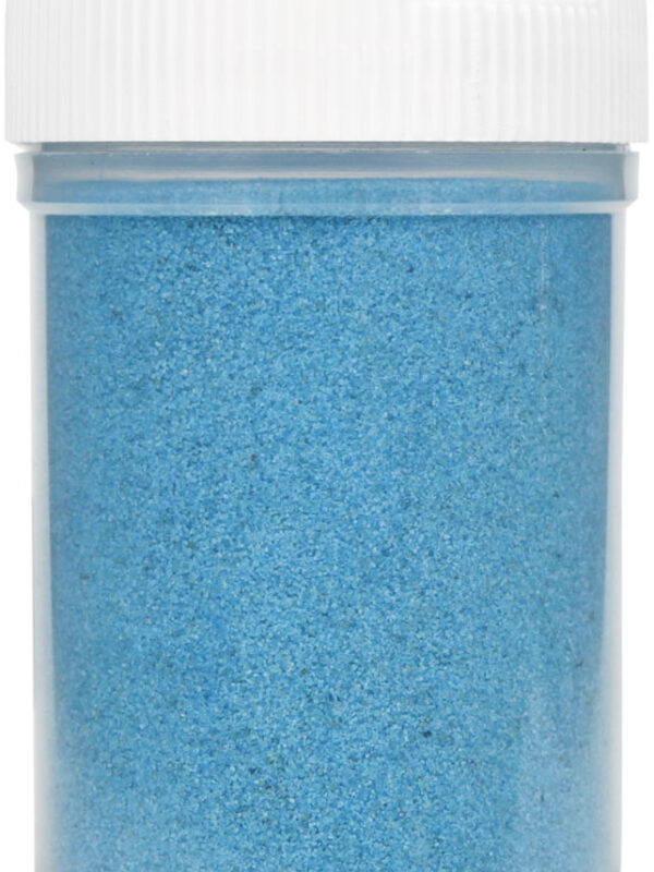 Jar colored sand 230 g – Sky blue no. 13