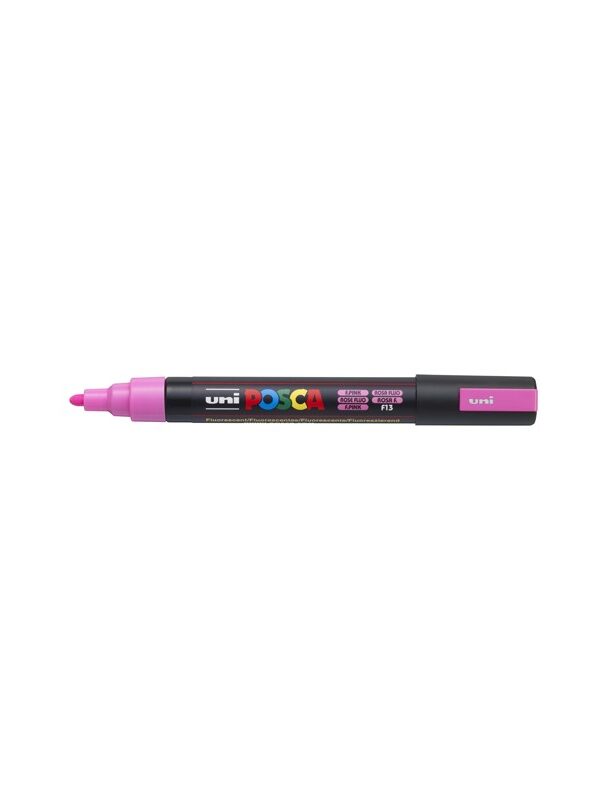 Paint marker medium conical tip - fluorescent pink