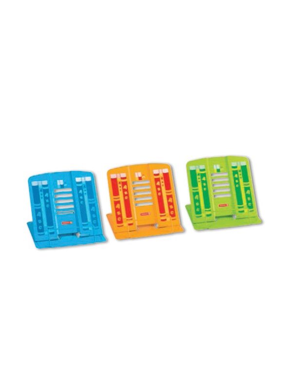 Porte-livres métallique 16,3 x 17 cm - 3 couleurs