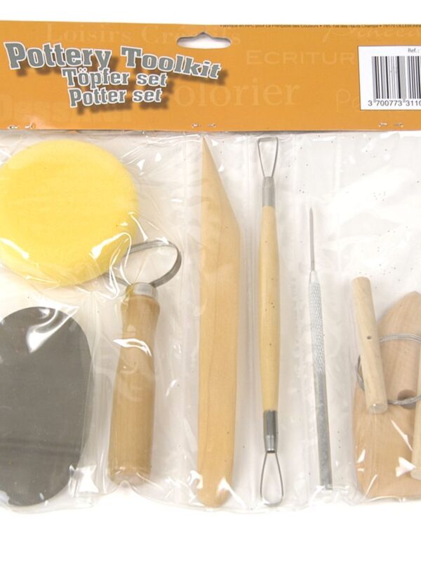 Pottery set 8 modeling / sculpting tools