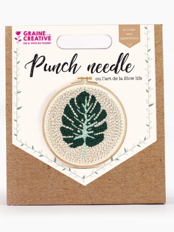 Punch needle kit leaf diameter 200mm