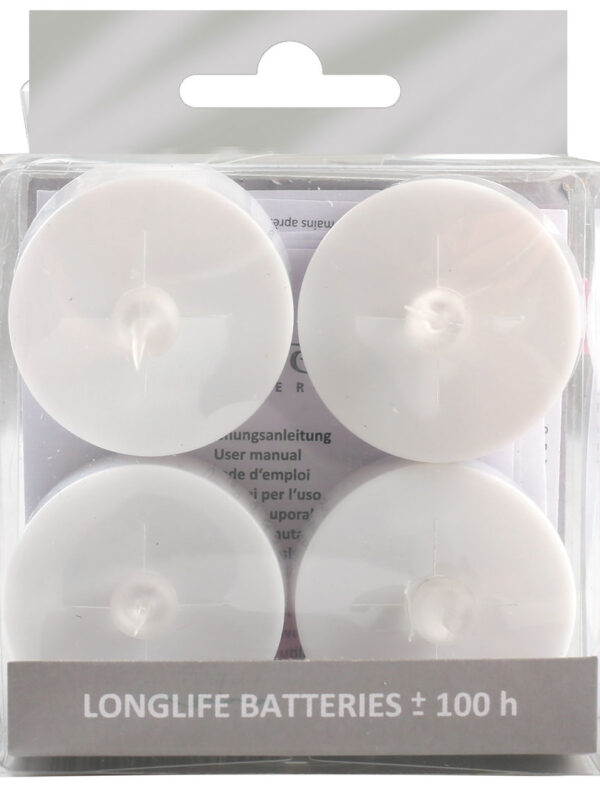 LED tea light (4 pcs)