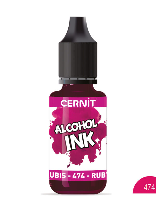 Cernit Alcohol Ink 20ml – Ruby Red