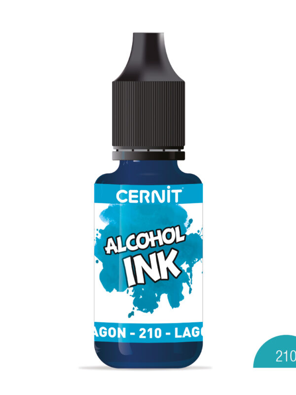 Cernit Alcohol Ink 20ml – Lagoon Blue