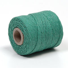 Macramé cord 75 m 2.5 mm dark green