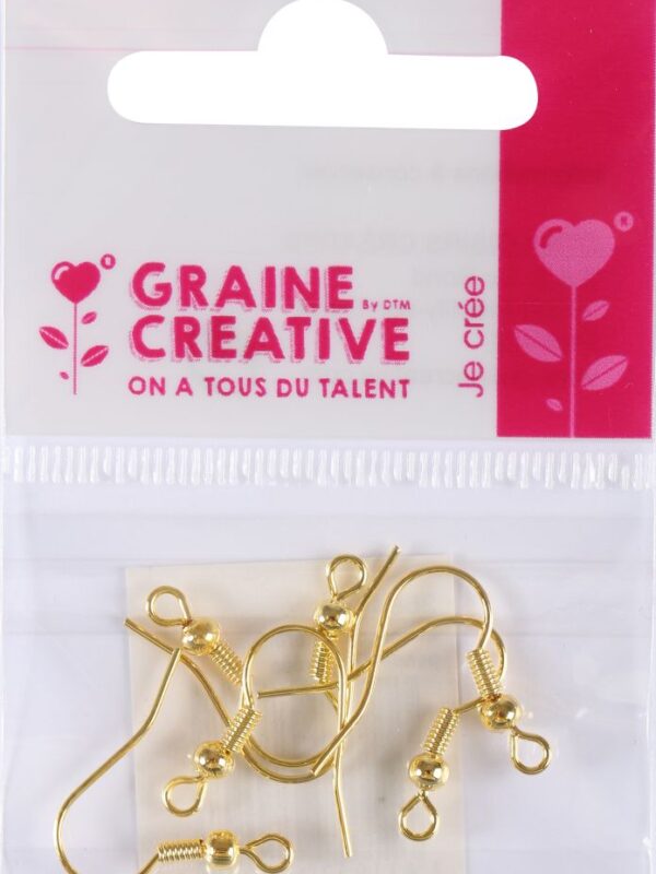 Gold earring balls