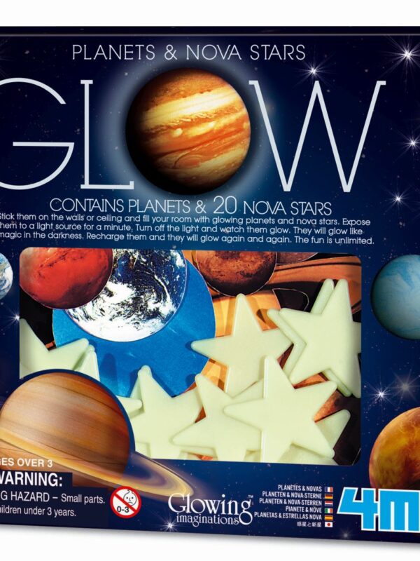 4M fosfo nova – Planeten & supernova 9 planeten & 20 sterren