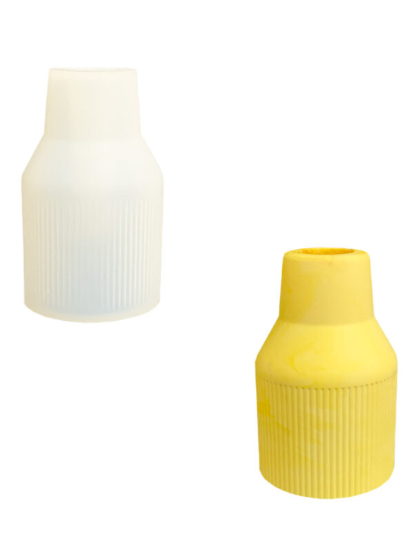 Moule en silicone pour vase à fleurs 2