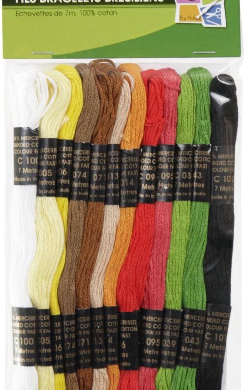 Cotton thread skeins 7m P/12 ethnic
