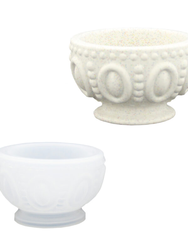 Silicone mould tealight holder decoration