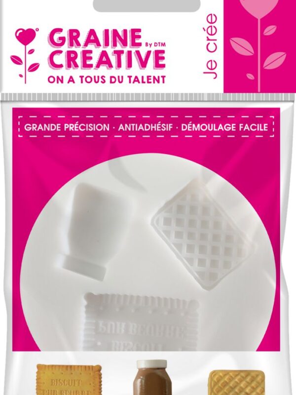 Mini silicone mould Ø70mm – Biscuits