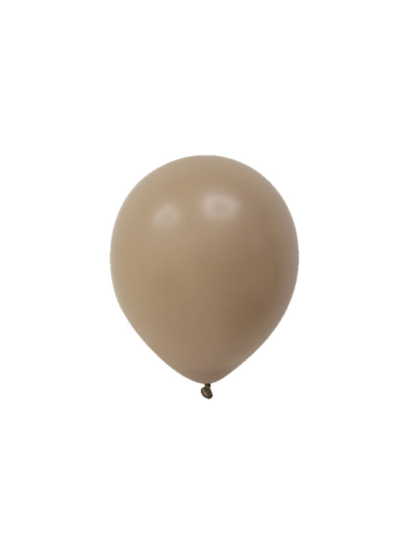 Vintage ballonnen 30 cm – Donkerbruin (10 stuks)
