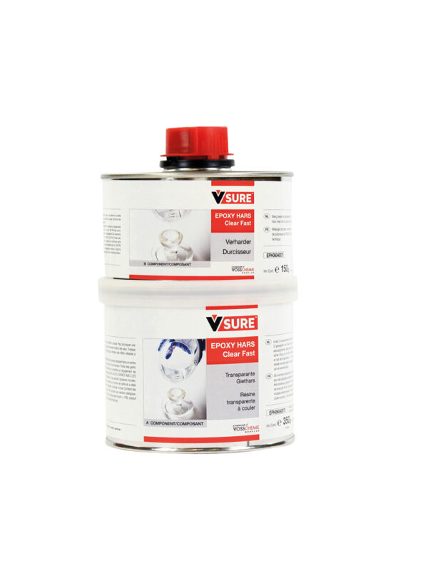 Crystal clear casting epoxy for thin layers 500g