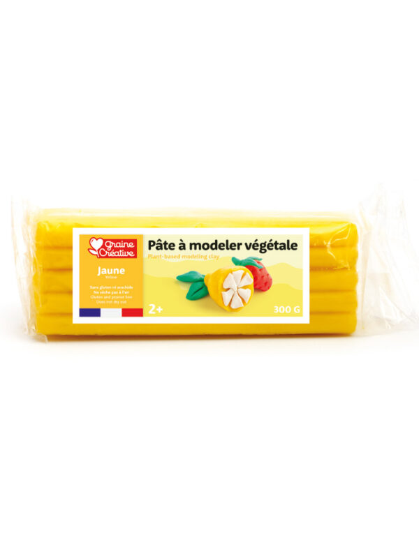 Vegetable modelling clay 300g – Yellow