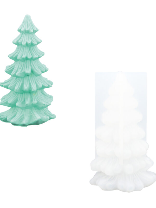 Silicone mould narrow Christmas tree
