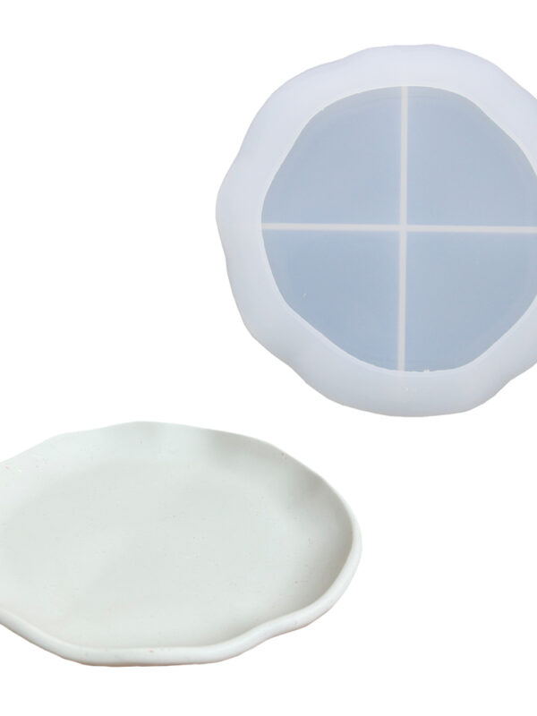 Moule en silicone pour bol rond irrégulier