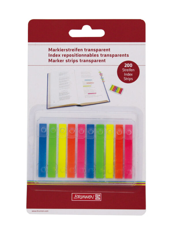 Bandes marqueuses – 5 couleurs (200 pièces)
