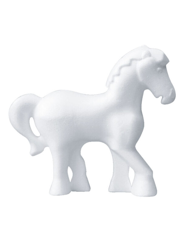 Styrofoam pony 15 x 13 cm