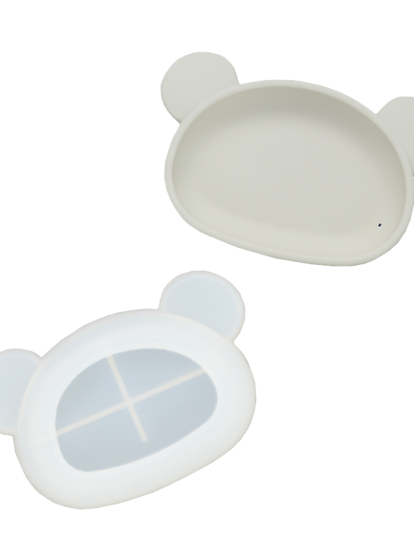 Moule en silicone pour plat ours 2D
