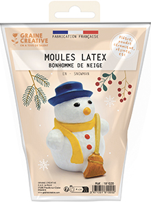 Latex casting mold 110 mm – Snowman