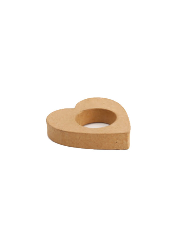 Napkin rings 110mm - heart (6 pcs)
