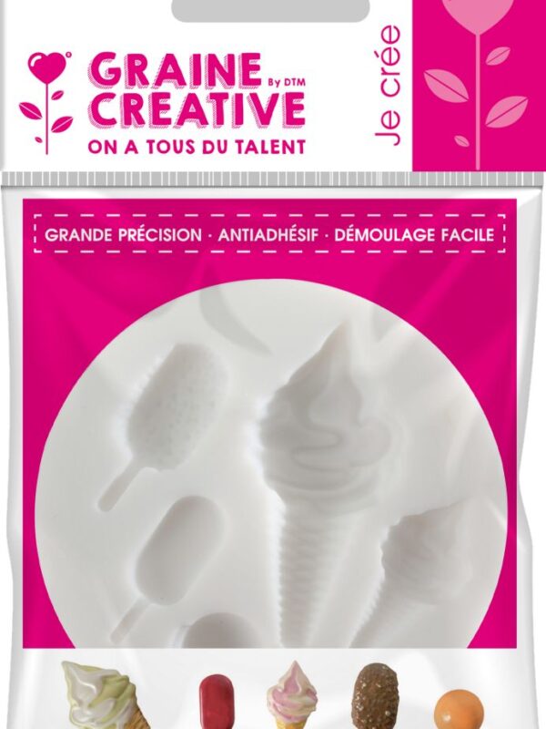 Mini silicone mould Ø70mm – Ice creams