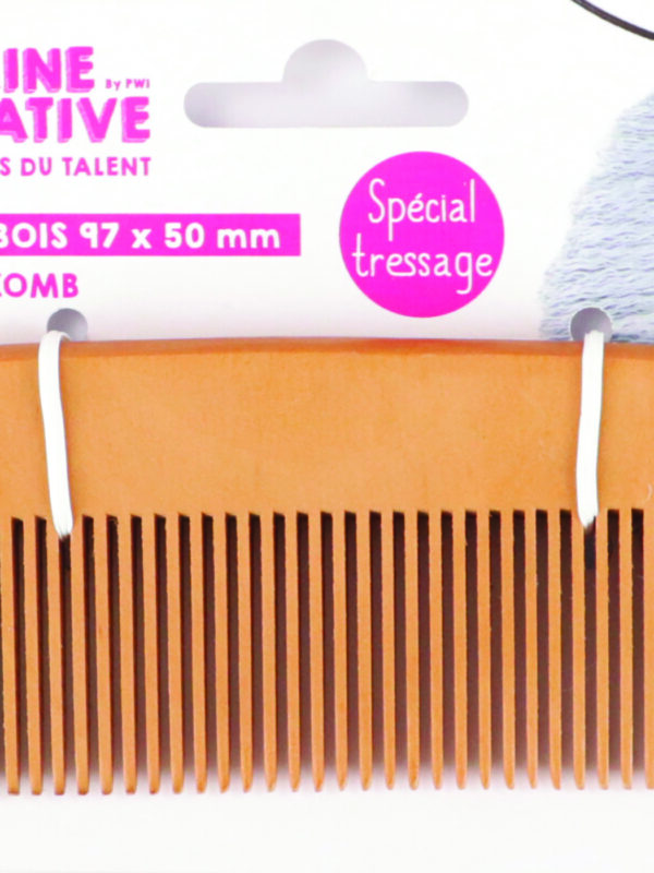 Braiding comb 97 x 50 mm