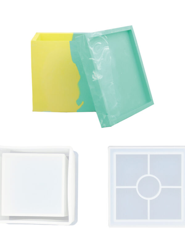 Moule en silicone pour cube