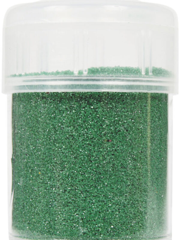 Jar colored sand 45 g metallic – Green no. 44