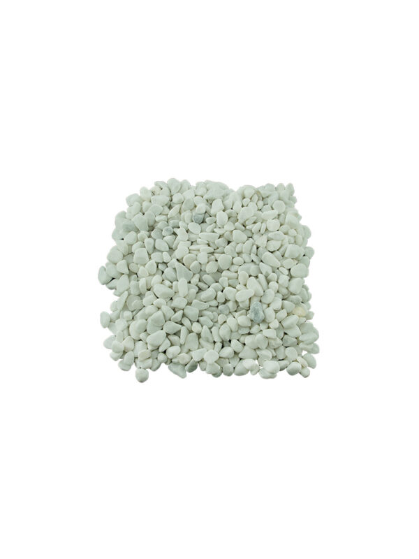 Stone granulate 6mm – 8mm White