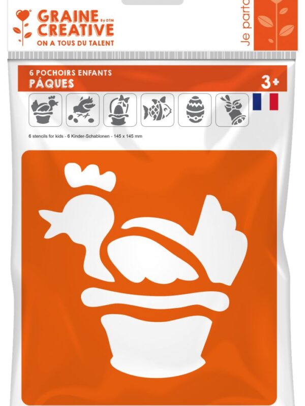 Stencil 145mm x 145mm – Easter (6 pcs)