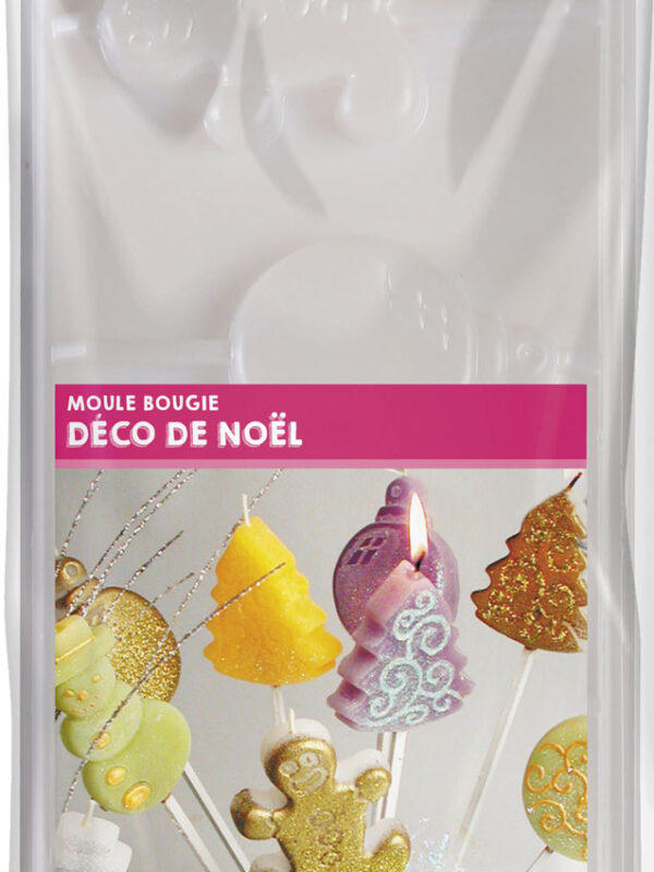 Candle mold Christmas decoration