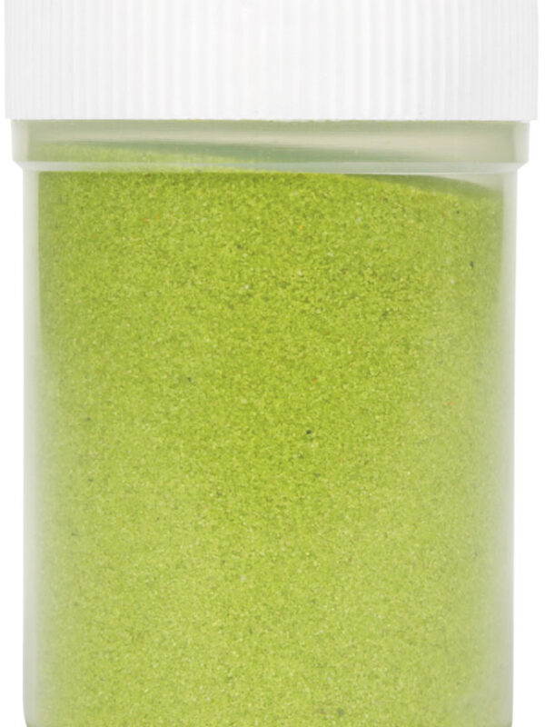 Jar colored sand 230 g – Light green no. 27