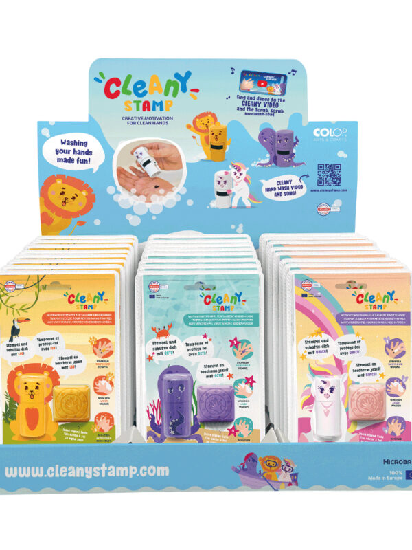 Display Cleany EN - Leo, Octo & Unico (24 pcs)