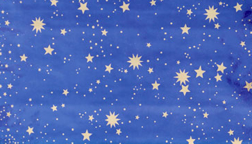 Wrapping paper 70cm x 1.5m – Blue with stars