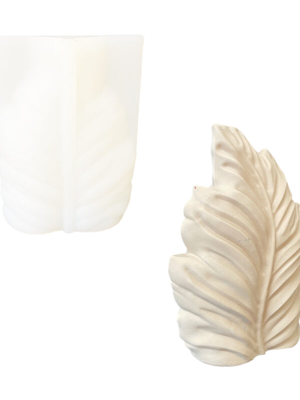 Moule en silicone grande plume