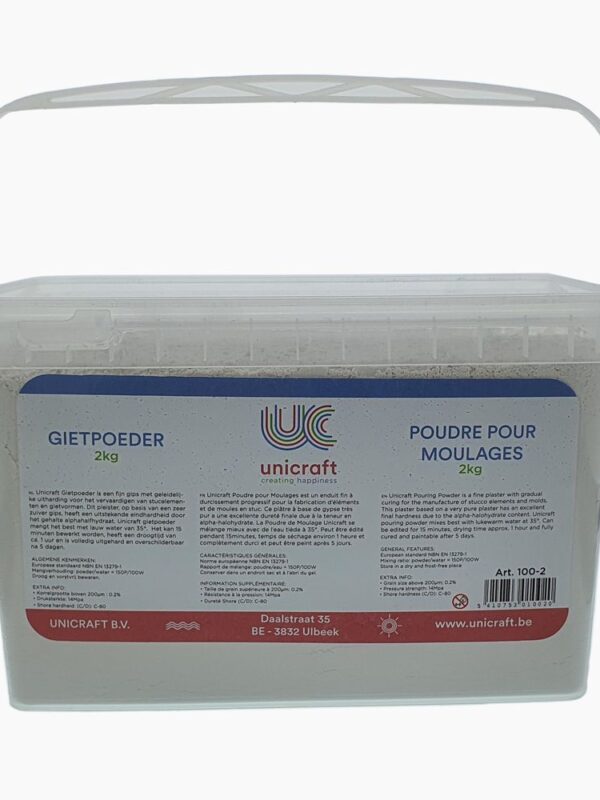 Casting powder 2 kg sealing cup