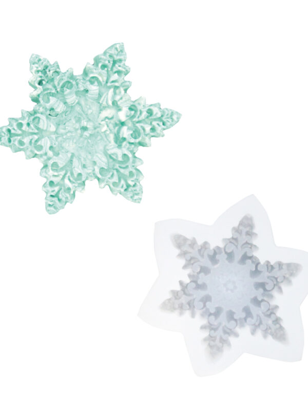 Silicone mould snowflake star