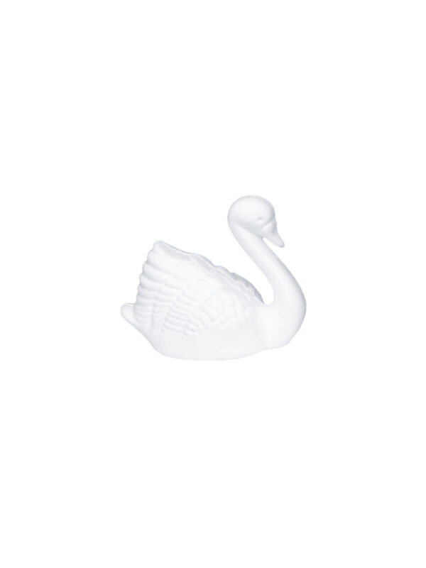 Polystyrene – Swan small 8 cm