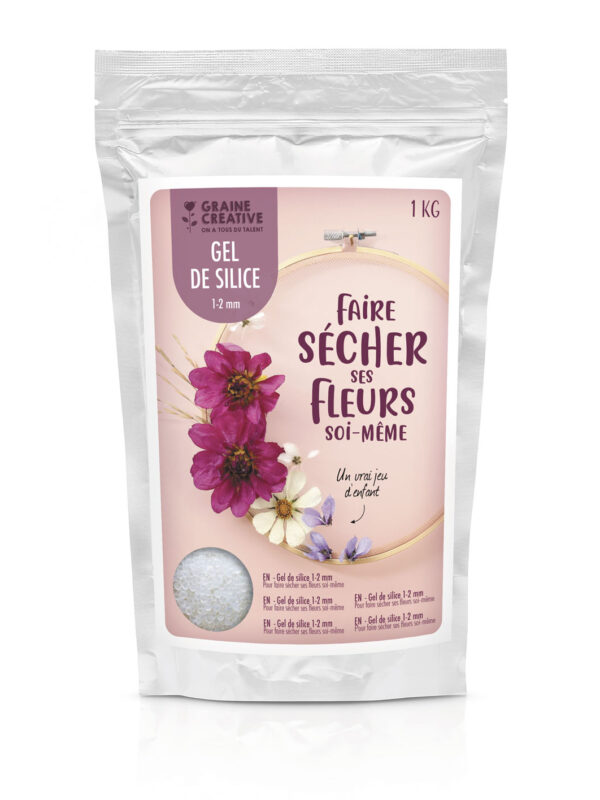 Bag 1 kg silica gel 1–2 mm