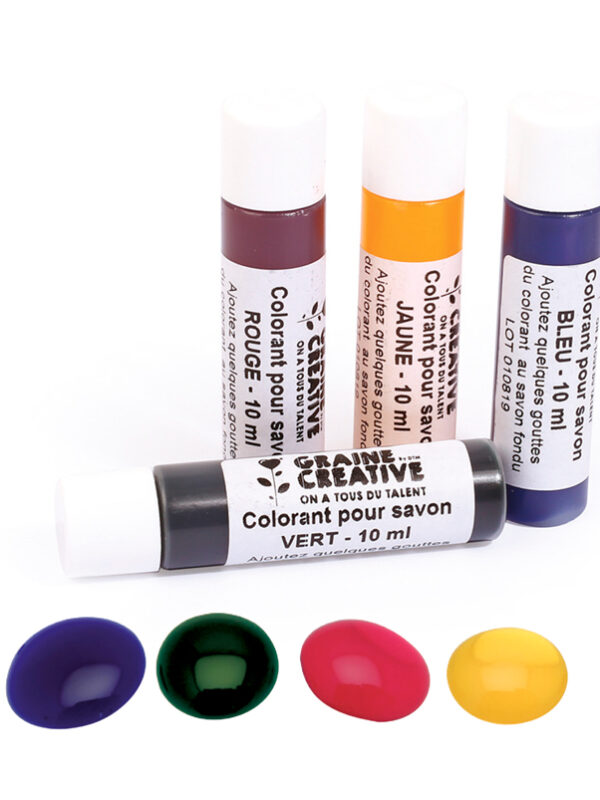 Soap colorant 10ml (4 pcs)